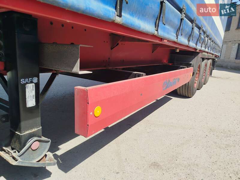 Тентованный борт (штора) - полуприцеп Krone SD 27 2013 в Запорожье фото 10 Тентованный борт (штора) - полуприцеп Krone SD 27 2013 в Запорожье