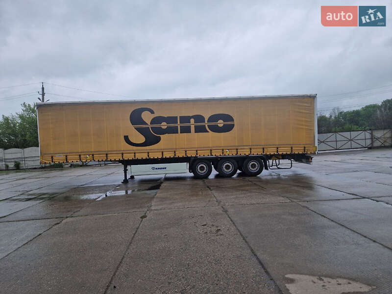 Тентований борт (штора) - прицеп Krone SD 27 2014 в Харкові