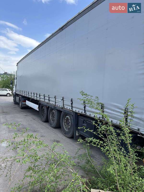 Тентованный борт (штора) - полуприцеп Krone SD 27 2014 в Днепре