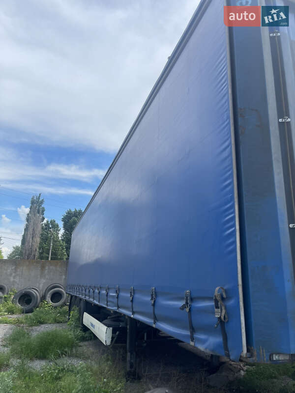 Тентованный борт (штора) - полуприцеп Krone SD 27 2011 в Каменском