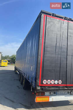 Тентованный борт (штора) - полуприцеп Krone SD 27 2007 в 