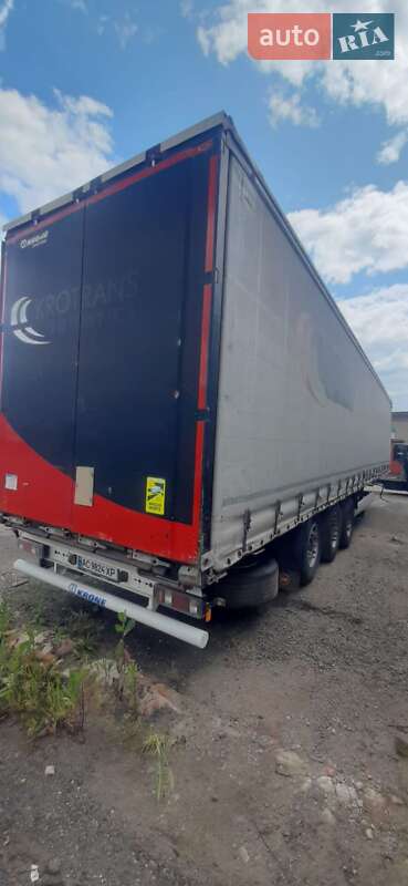 Тентованный борт (штора) - полуприцеп Krone SD 27 2012 в Луцке фото 16 Тентованный борт (штора) - полуприцеп Krone SD 27 2012 в Луцке