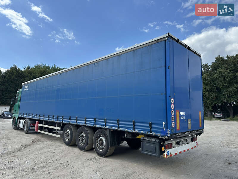 Тентованный борт (штора) - полуприцеп Krone SD 27 2010 в Львове