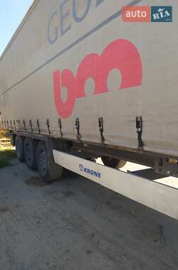 Тентованный борт (штора) - полуприцеп Krone SD 27 2008 в 