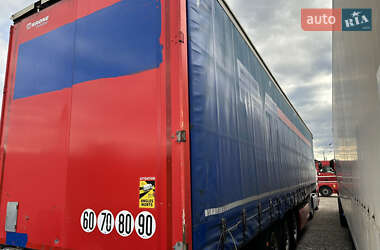 Тентованный борт (штора) - полуприцеп Krone SD 27 2013 в 