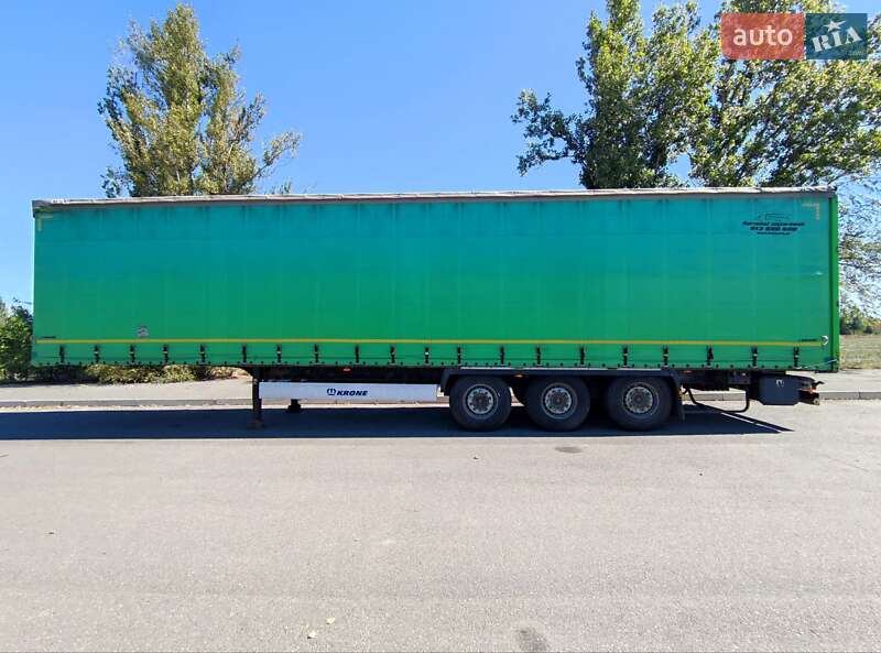 Тентованный борт (штора) - полуприцеп Krone SD 27 2013 в Кривом Роге