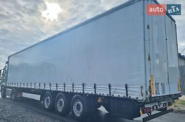 Тентованный борт (штора) - полуприцеп Krone SD 27 2008 в 