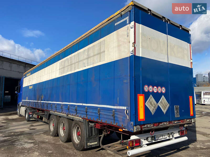 Тентований борт (штора) - напівпричіп Krone SD 27 2011 в Києві фото 4 Тентований борт (штора) - напівпричіп Krone SD 27 2011 в Києві