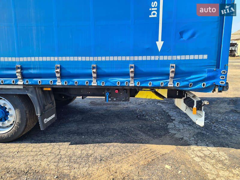 Тентований борт (штора) - напівпричіп Krone SD 27 2015 в Долині