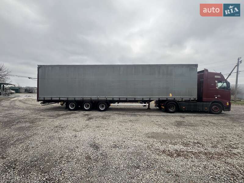 Тентований борт (штора) - напівпричіп Krone SD 27 2014 в Чернівцях