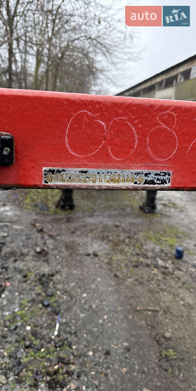 Контейнеровоз напівпричіп Krone SD 27 2007 в Одесі