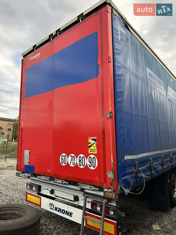 Тентований борт (штора) - напівпричіп Krone SD 27 2013 в Умані фото 13 Тентований борт (штора) - напівпричіп Krone SD 27 2013 в Умані