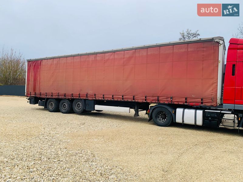 Тентований борт (штора) - напівпричіп Krone SD 27 2007 в Тернополі