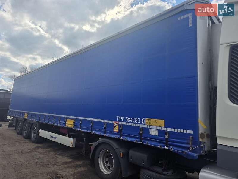 Тентованный борт (штора) - полуприцеп Krone SD 27 2013 в Луцке