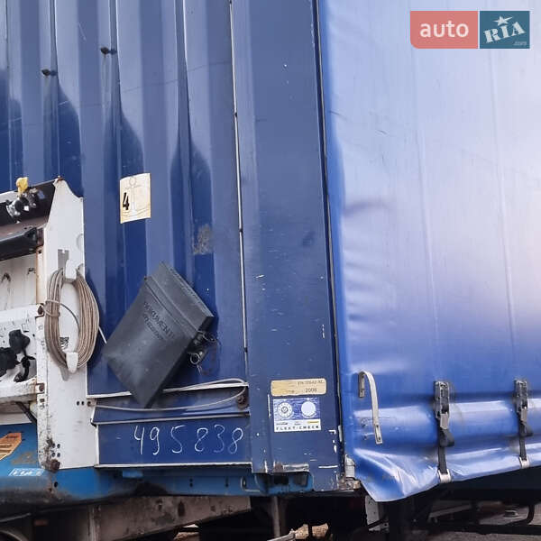 Тентованный борт (штора) - прицеп Krone SD 2008 в Луцке фото 6 Тентованный борт (штора) - прицеп Krone SD 2008 в Луцке