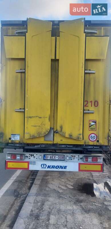 Тентованный борт (штора) - полуприцеп Krone SD 2016 в Черновцах
