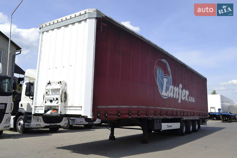 Тентованный борт (штора) - полуприцеп Krone SD 2014 в Хусте