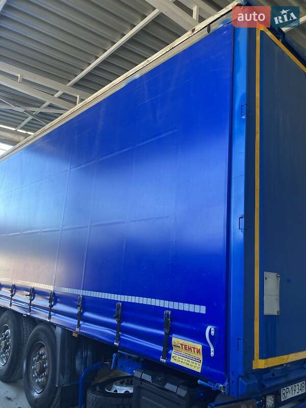 Тентованный борт (штора) - полуприцеп Krone SD 2012 в Ивано-Франковске