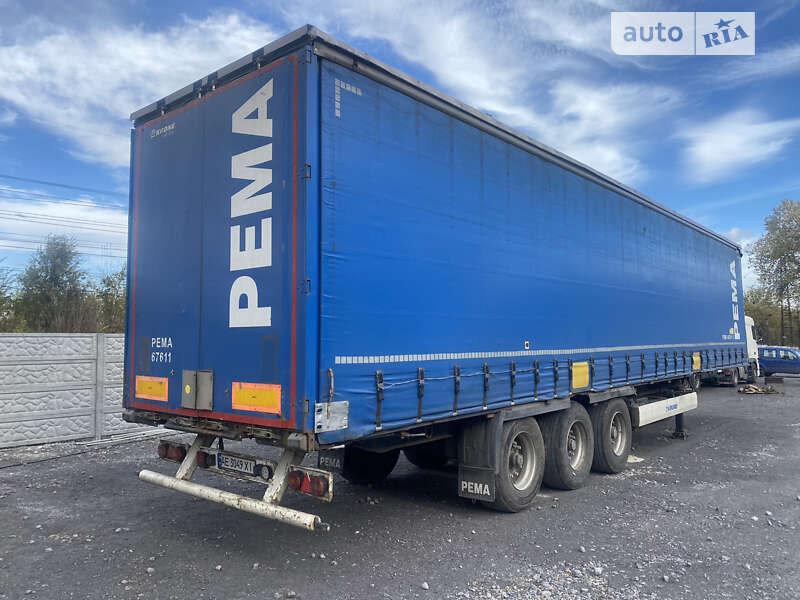 Тентований борт (штора) - напівпричіп Krone SD 2012 в Кам'янському