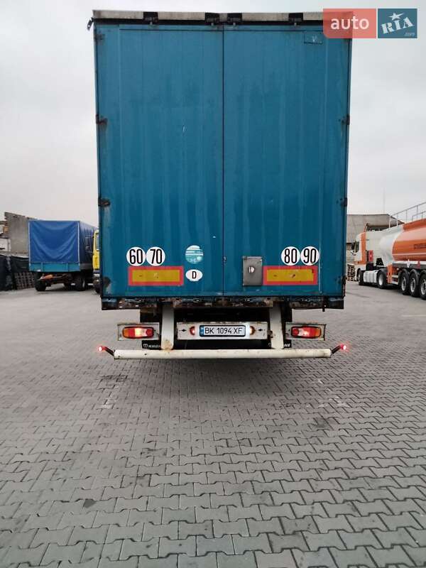 Тентованный борт (штора) - полуприцеп Krone SD 2007 в Сарнах фото 4 Тентованный борт (штора) - полуприцеп Krone SD 2007 в Сарнах