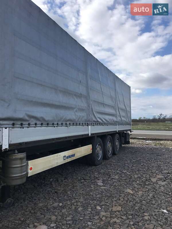 Тентованный борт (штора) - полуприцеп Krone SD 2013 в Мукачево
