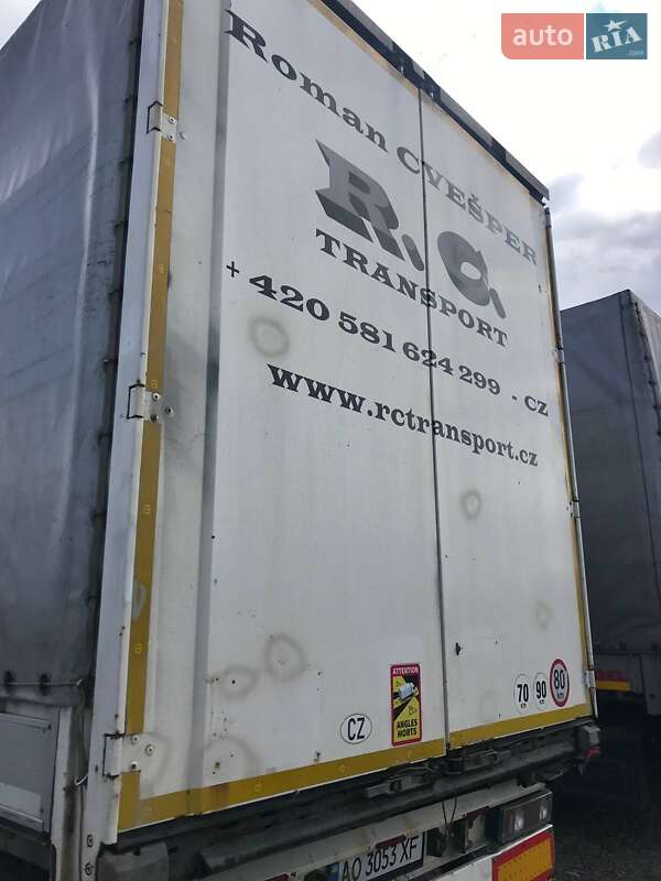 Тентованный борт (штора) - полуприцеп Krone SD 2013 в Мукачево