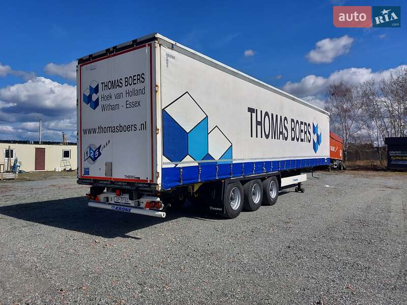 Тентованный борт (штора) - полуприцеп Krone SD 2017 в Киеве