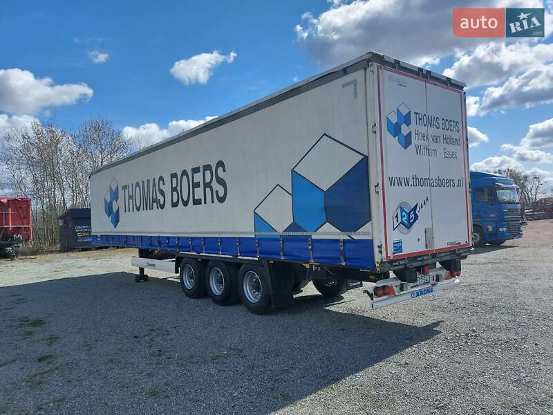 Тентованный борт (штора) - полуприцеп Krone SD 2017 в Киеве