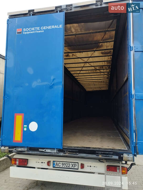 Тентований борт (штора) - напівпричіп Krone SD 2010 в Луцьку фото 2 Тентований борт (штора) - напівпричіп Krone SD 2010 в Луцьку