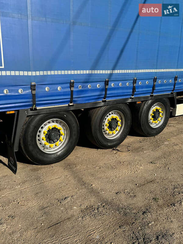 Тентованный борт (штора) - полуприцеп Krone SD 2012 в Одессе