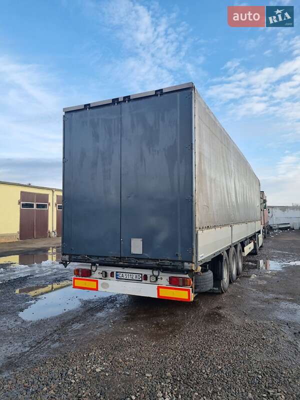 Тентований борт (штора) - напівпричіп Krone SD 2008 в Смілі фото 5 Тентований борт (штора) - напівпричіп Krone SD 2008 в Смілі