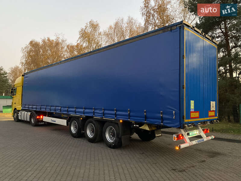 Тентованный борт (штора) - полуприцеп Krone SD 2015 в Луцке фото 3 Тентованный борт (штора) - полуприцеп Krone SD 2015 в Луцке