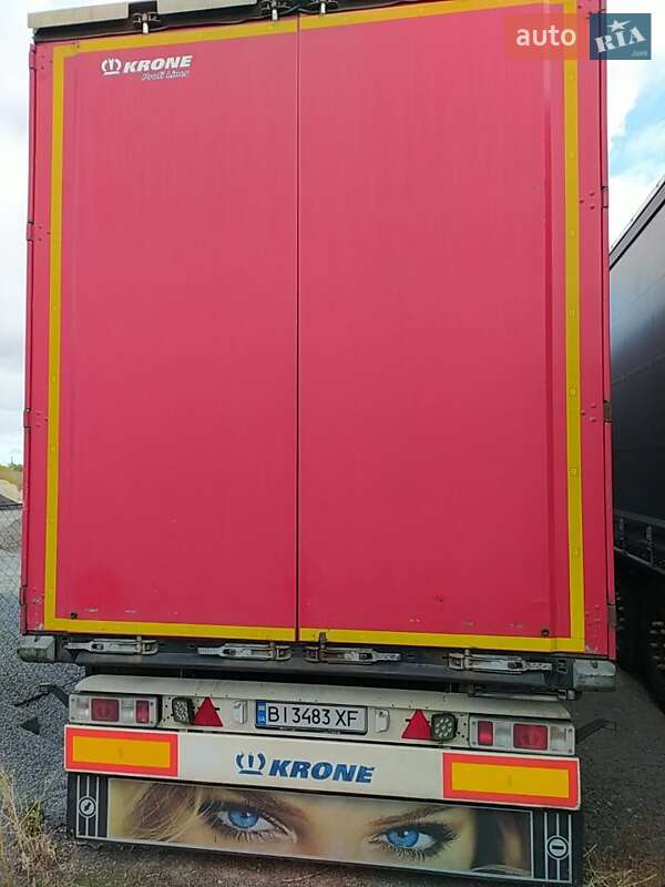 Тентованный борт (штора) - полуприцеп Krone SD 2016 в Полтаве фото 3 Тентованный борт (штора) - полуприцеп Krone SD 2016 в Полтаве