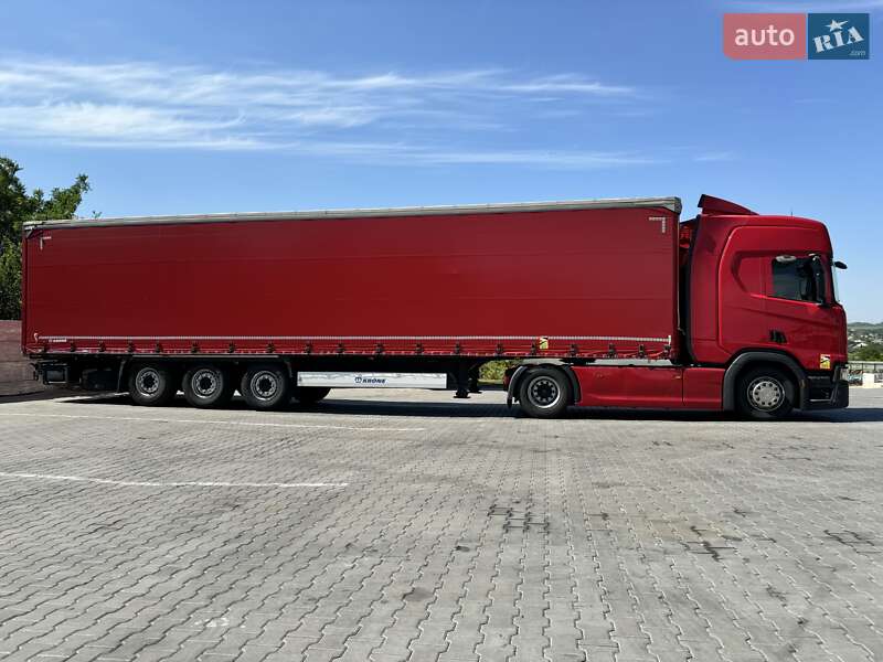 Тентованный борт (штора) - полуприцеп Krone SD 2018 в Днепре