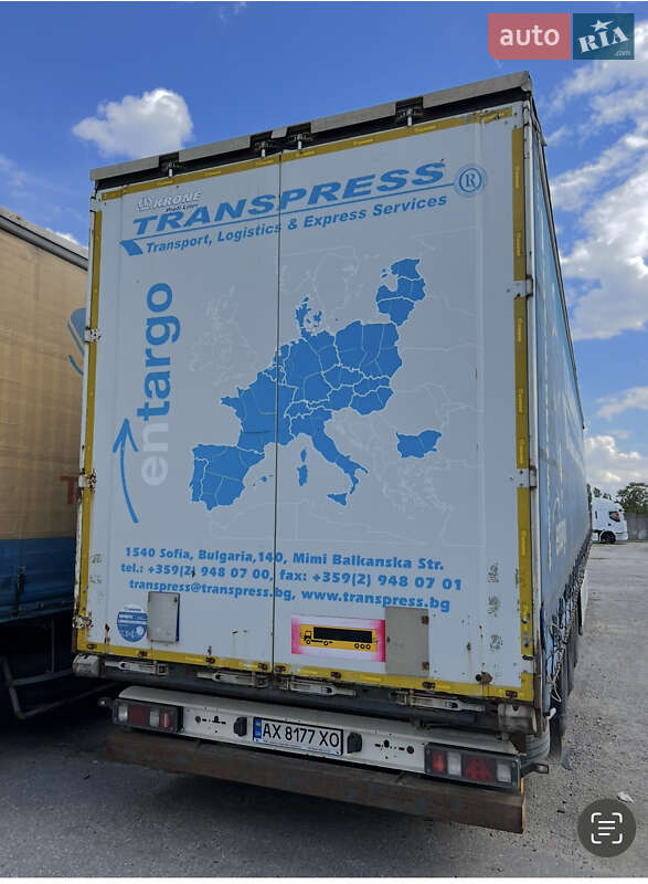 Тентованный борт (штора) - полуприцеп Krone SD 2012 в Киеве