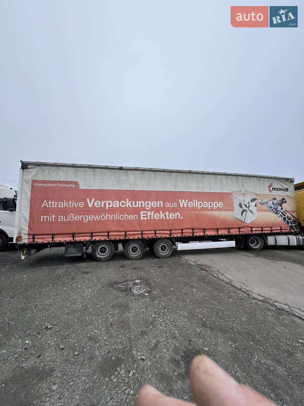 Тентованный борт (штора) - полуприцеп Krone SD 2011 в Ковеле фото 2 Тентованный борт (штора) - полуприцеп Krone SD 2011 в Ковеле