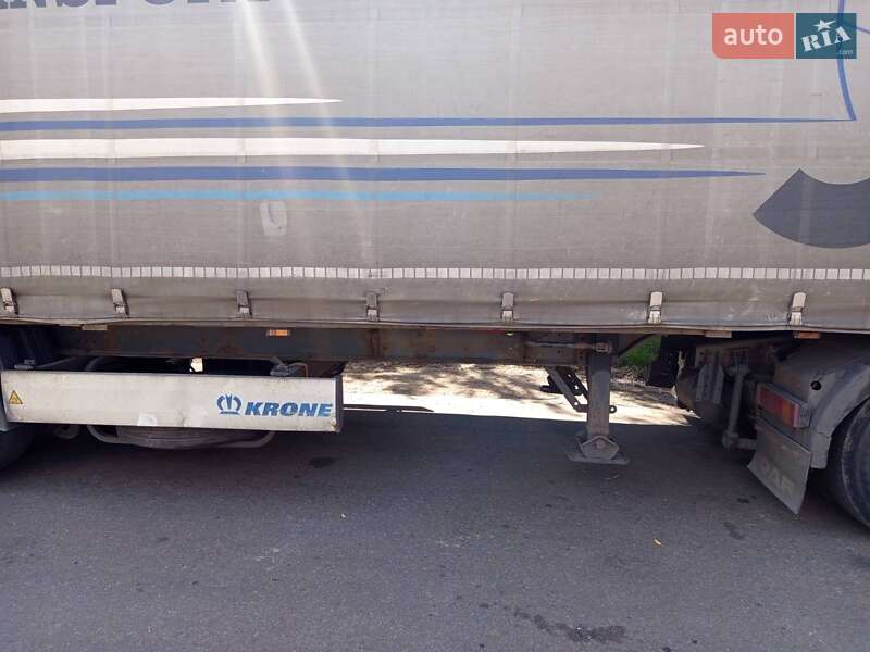 Тентованный борт (штора) - полуприцеп Krone SD 2014 в Киеве
