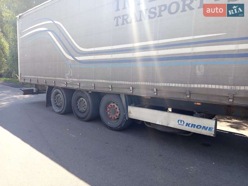 Тентованный борт (штора) - полуприцеп Krone SD 2014 в Киеве