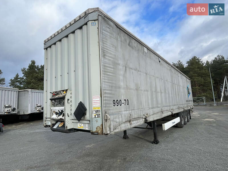 Тентованный борт (штора) - полуприцеп Krone SD 2012 в Вышгороде фото 3 Тентованный борт (штора) - полуприцеп Krone SD 2012 в Вышгороде