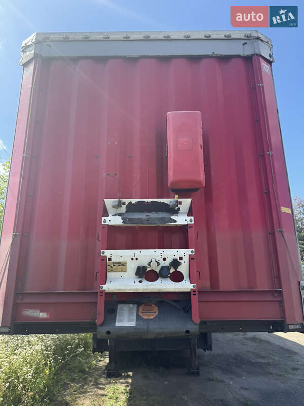 Тентованный борт (штора) - полуприцеп Krone SD 2013 в Маневичах