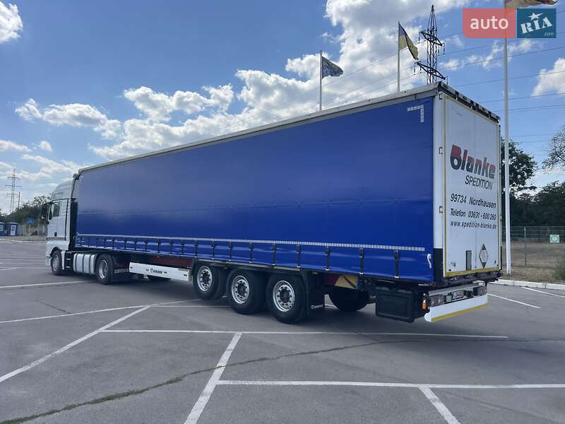 Тентованный борт (штора) - полуприцеп Krone SD 2013 в Запорожье