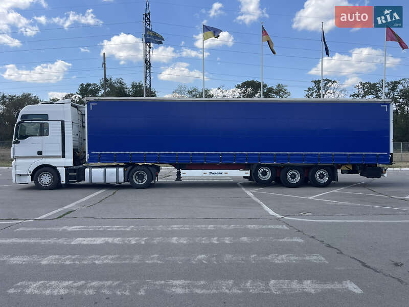 Тентованный борт (штора) - полуприцеп Krone SD 2013 в Запорожье