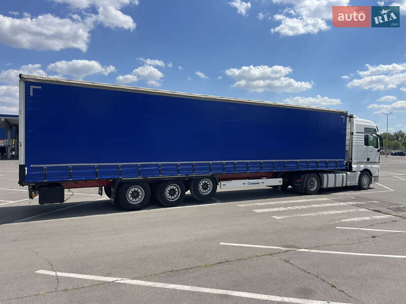 Тентованный борт (штора) - полуприцеп Krone SD 2013 в Запорожье