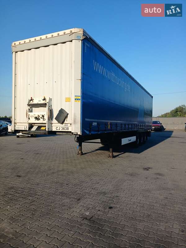 Тентованный борт (штора) - полуприцеп Krone SD 2017 в Львове