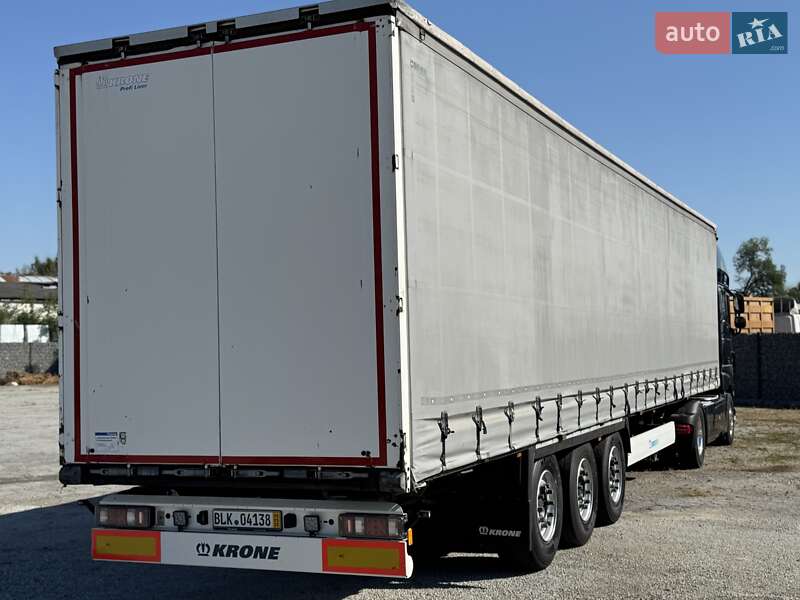 Тентованный борт (штора) - полуприцеп Krone SD 2014 в Житомире