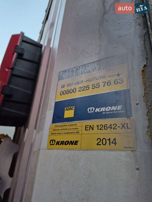 Тентованный борт (штора) - полуприцеп Krone SD 2014 в Киеве