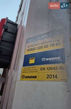 Тентованный борт (штора) - полуприцеп Krone SD 2014 в 