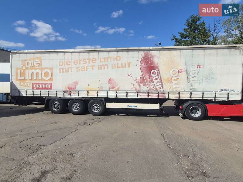 Тентованный борт (штора) - полуприцеп Krone SD 2014 в Киеве