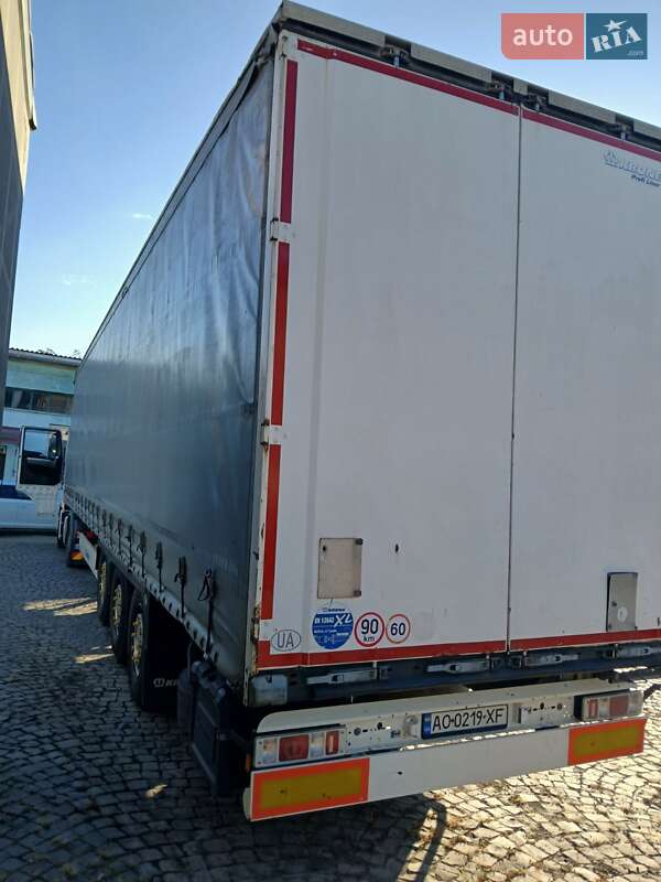 Тентованный борт (штора) - полуприцеп Krone SD 2016 в Мукачево