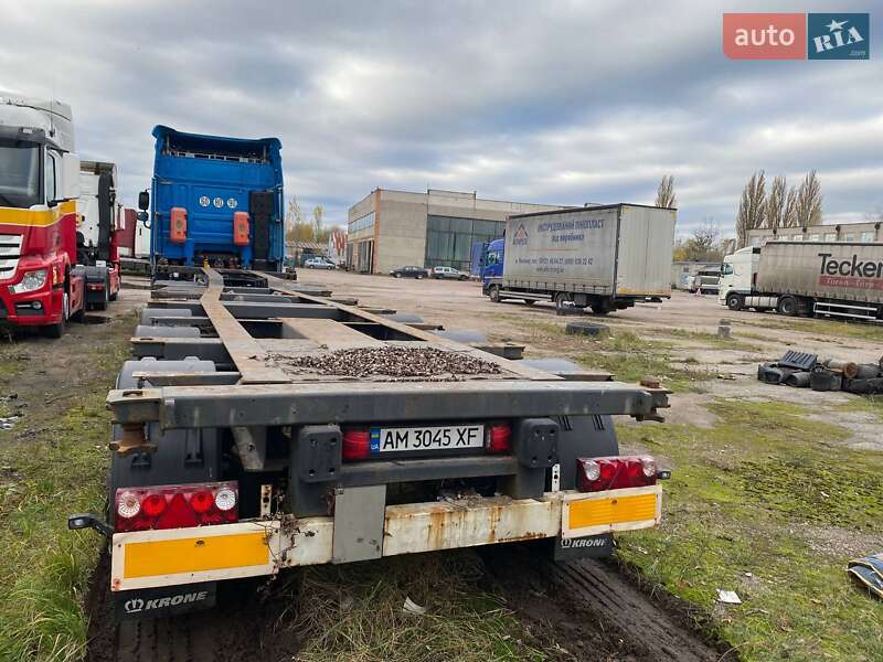 Контейнеровоз напівпричіп Krone SD 2008 в Житомирі